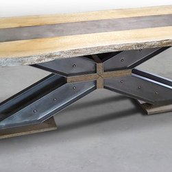 "X" Conference Table - Table Tops And Bases