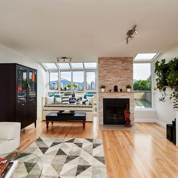 Modern refreshed living room