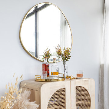 Droplet Mirror – Gold
