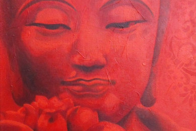 Bouddha rouge