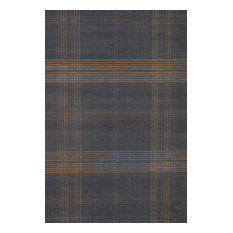Plaid Area Rugs Houzz Sams International Abacasa Broadway Plaid Blue Tan 5 3 X 7
