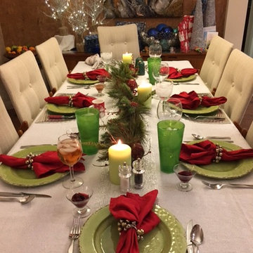 Holiday Table Scape
