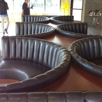 Custom Booth Upholstery