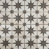 Kings Star Ceramic Floor and Wall Tile, Nero