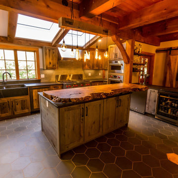 Rustic Industrial Kitchen