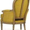 Club Chair SEBASTIAN Light Yellow Elm