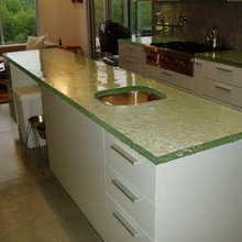 glass countertop