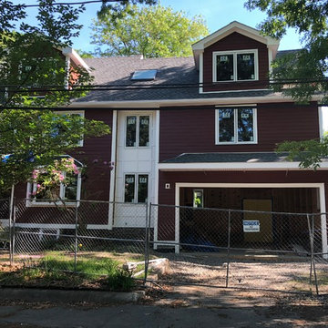 Brookline Ma James Hardie with PVC Azek Trim Package