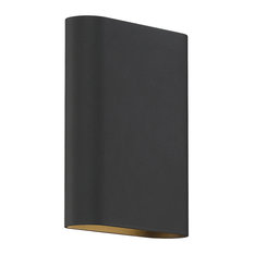 Lux, Bi-Directional Wall Sconce, Black