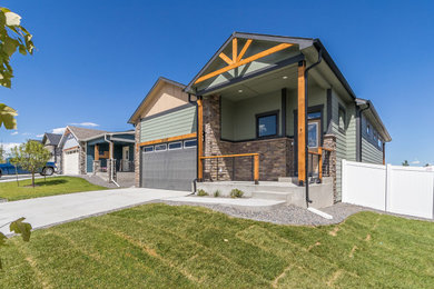 Craftsman exterior home idea in Other