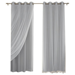 Contemporary Curtains by Best Home Fashion