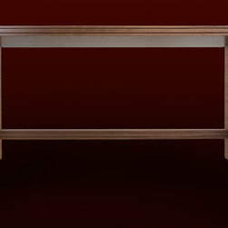 Console #1, Front View - Side Tables And End Tables