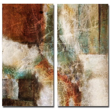 Abstract 2-Piece Canvas Wall Art