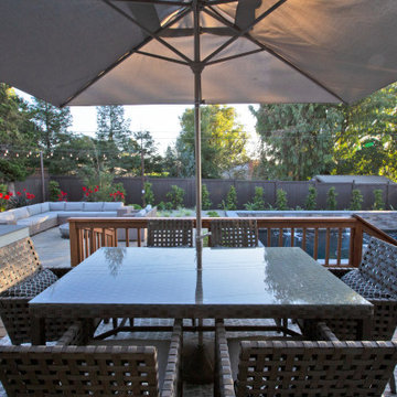 Rustic Modern Outdoor Entertainment Retreat