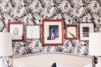 Example of a bedroom design in Other