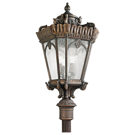 Kichler 9565 Tournai 4 Light 37.5 Inch Tall Outdoor Post Light - Londonderry