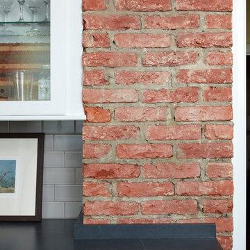 Brown Farmhouse Kitchen
