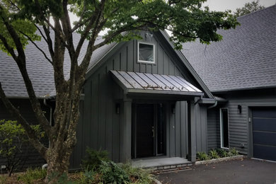 Modern exterior home idea in New York