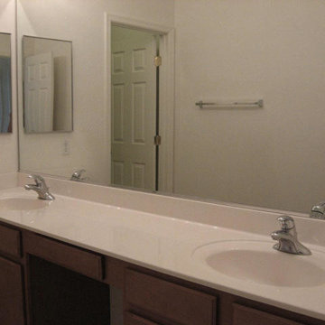 Boring tract home bathroom UPDATE