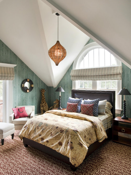 Bed In Front Of Window Houzz