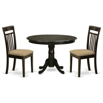 Hlca3-Cap-C 3 Pc Kitchen Nook Dining Set -Dining Table And 2 Dinette Chairs