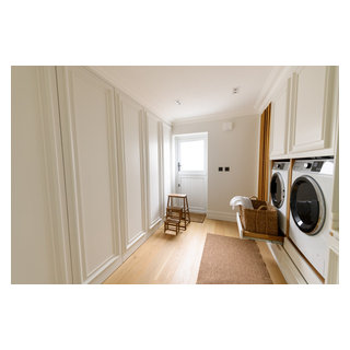 75 Scandinavian Laundry Closet Ideas You'll Love - Houzz - Scandinavian Laundry Room Ideas