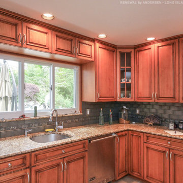 Sliding Window in Fantastic Kitchen - Renewal by Andersen Long Island