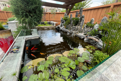 This is an example of an asian landscaping in Houston.