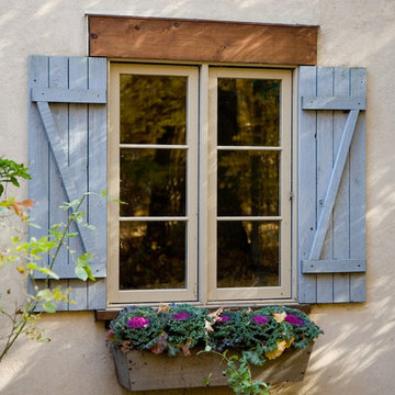 Transformation of Contemporary to French Country Home