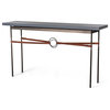 Hubbardton Forge 750120-86-10-LB-M2 Equus Top Console Table in Modern Brass