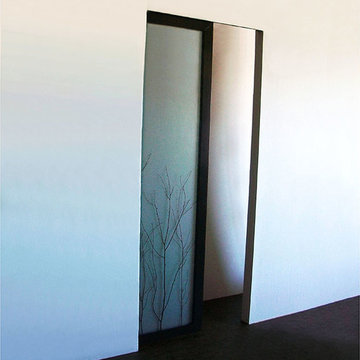 Birch Branch Thatch - Pocket Doors