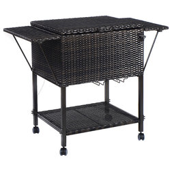 Tropical Outdoor Serving Carts by Costway INC.