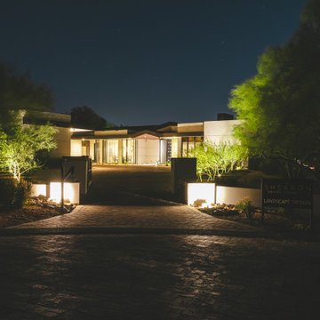 Paradise Pool and Outdoor Living Landscape on Paradise Valley