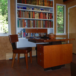 Painted Bookcase w/ Integrated Desk - Products