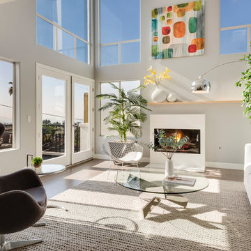 staged manhattan beach home