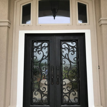 Wrought Iron Front Doors
