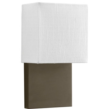 1-Light LED Small Wall Sconce, Architectural Bronze