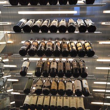Contemporary Wine Cabinet - Tension Cable Series