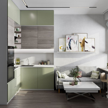 Compact 2-bedroom apartment