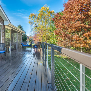 Ranch Transformation with Screened Porch & Deck