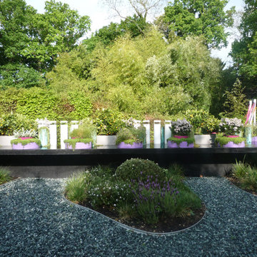 Garden in Chaumont, France.