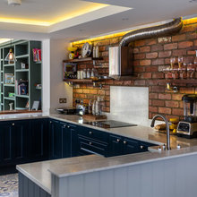 kitchen (if extended after peninsula made)