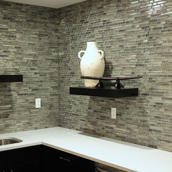 Elegant Lighting and Decor in Commercial Spaces - Display And Wall Shelves 