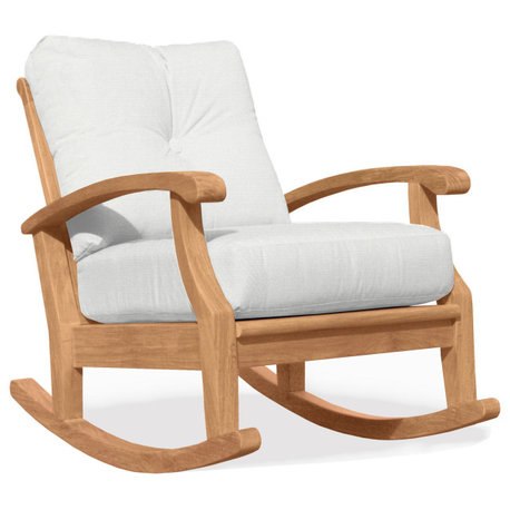 Douglas Nance Cayman Deep Seating Rocker, Natural