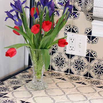 Monet's Kitchen Remodel (Inspiration: painter Claude Monet's kitchen)