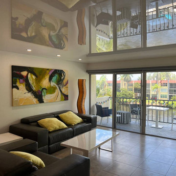 Stylish Lighting and High Gloss Ceilings