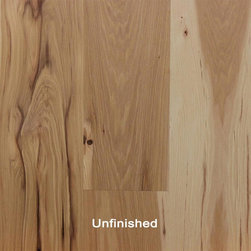 Unfinished Engineered Hickory Character Hardwood - Engineered Wood Flooring