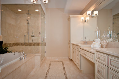 Cream Glaze Bathroom Cabinets