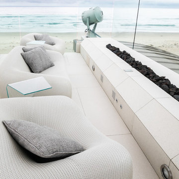 Modern Beach House Deck