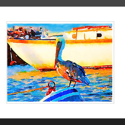 Fine Art Prints-Baby Pelican Bright - Products